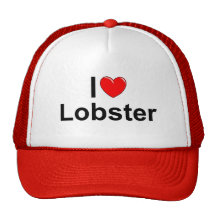 I Love (Heart) Lobster Trucker Hat