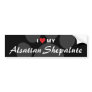 I Love (Heart) My Alsatian Shepalute Bumper Stickers