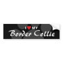 I Love (Heart) My Border Collie Bumper Sticker