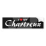 I Love (Heart) My Chartreux Bumper Stickers