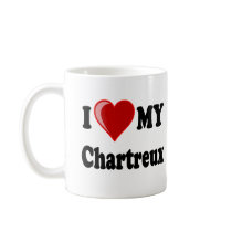 I Love (Heart) My Chartreux Cat Mug