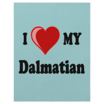 I Love (Heart) My Dalmatian Dog Flyers