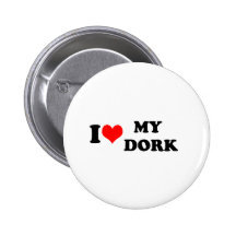 I LOVE (HEART) MY DORK PIN