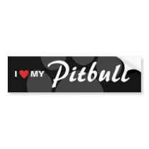 I Love (Heart) My Pitbull Breed