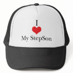 I Love (Heart) My StepSon Hats