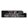 I Love (Heart) Nova Scotia Duck-Tolling Retriever Bumper Sticker