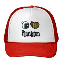 I Love (Heart) Plankton Hat