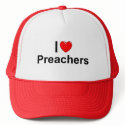 I Love (Heart) Preachers hats
