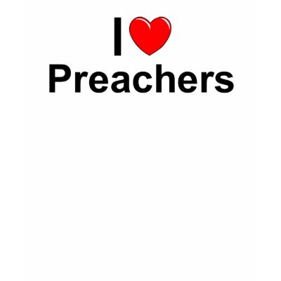 I Love (Heart) Preachers Tank Top by ILoveGiftShop