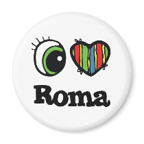 I Love (Heart) Roma Fridge Magnet