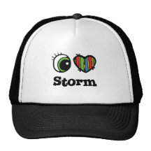 I Love (Heart) Storm Hats