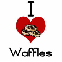 I love-heart waffles
