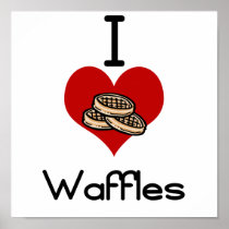 I love-heart waffles