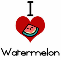 I love-heart watermelon