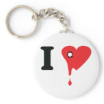 I love heartsickness icon keychain
