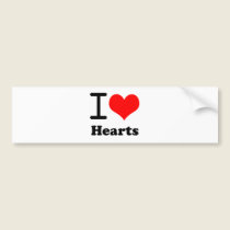 I love heats bumper stickers