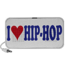 I Love Hip-Hop Laptop Speakers