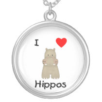 I Love Hippos (3) Jewelry