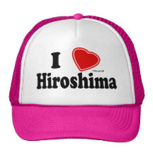 I Love Hiroshima Mesh Hats
