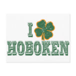 I love Hoboken - St. Patrick's Day Post Cards