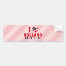 I love Holland, Ohio Bumper Sticker