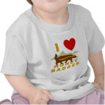 I LOVE HONEY BADGER T-SHIRT
