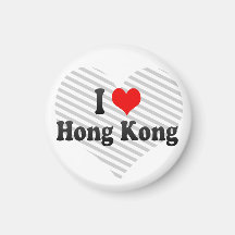 I Love Hong Kong, Hong Kong Refrigerator Magnets