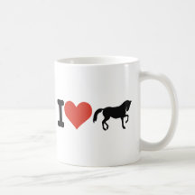 I love Horses Coffee Mug