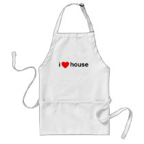 I Love House Apron