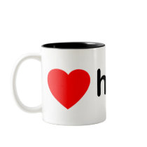 I Love House Coffee Mugs