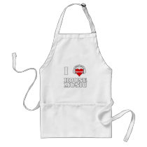 I Love House Music Apron