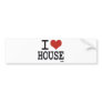 I love House music Bumper Sticker