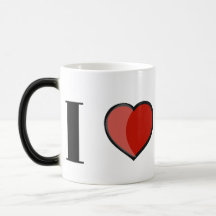 I Love House Music Coffee Mugs