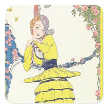 I Love How the Skirts Twirls Stickers