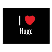 I love Hugo Post Cards