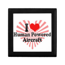 I love Human Powered Aircraft Trinket Boxes