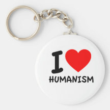 I Love Humanism Key Chains