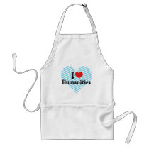 I Love Humanities Aprons