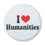 I Love Humanities magnets