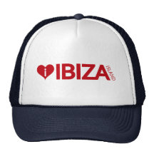 i Love Ibiza Island Original Authentic souvenirs. Hat
