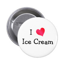 I Love Ice Cream Pins