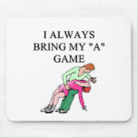 i love ice figure skating mousepad