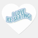 I Love Ice Skating T-shirts and Gifts Sticker