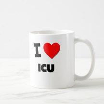I Love Icu Coffee Mug