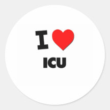 I Love Icu Sticker