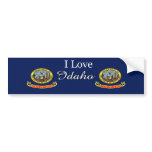 I Love Idaho Bumper Sticker