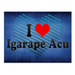 I Love Igarape Acu, Brazil Post Card
