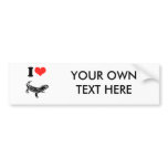 I Love Iguanas bumper stickers