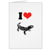 I Love Iguanas Cards