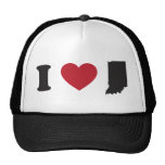I Love Indiana hats